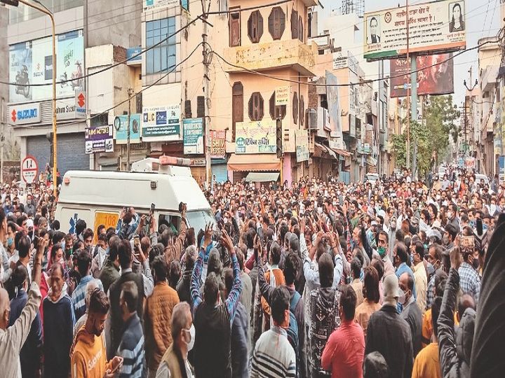 Harassment over selling firecrackers: Haryana Police beats up people, security men of BJP leaders, protesting suicide of BJP Councillor