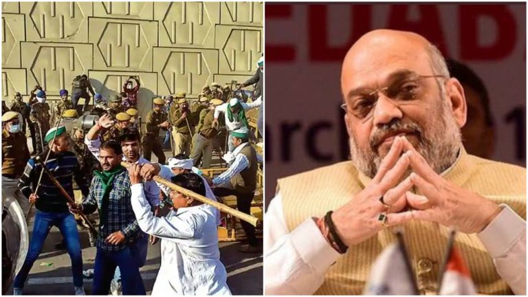 Farmers’ organisations blocking roads at outskirts of Delhi reject Home Minister Amit Shah’s goodwill gesture of talks