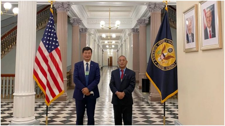 Historic engagement with USA: President of Tibetan government-in-exile, Lobsang Sangay, visits White House for the first time in six decades