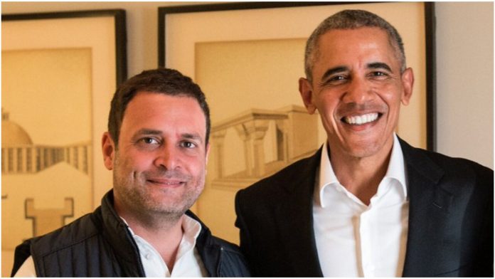 Obama's new book cites Rahul Gandhi as a nervous student