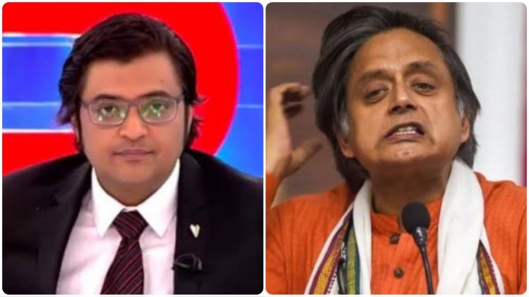 Delhi HC to hear Shashi Tharoor’s plea seeking contempt action against Arnab Goswami over show on Sunanda Pushkar death case