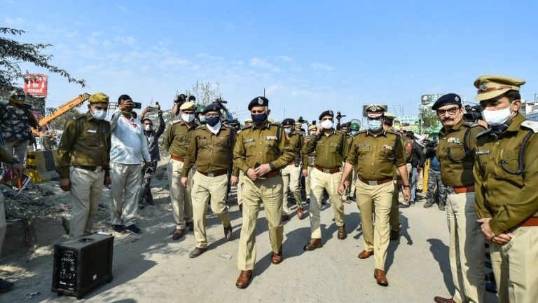 Two Delhi Police officers posted on duty at farmers’ protest site near Singhu border test positive for coronavirus