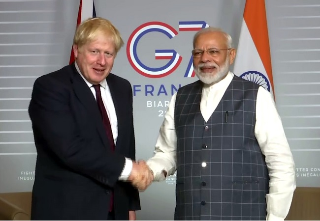 Boris Johnson accepts India's invitation for Republic Day celebrations; Invites PM Modi for the G7 meet