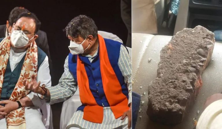 West Bengal: JP Nadda and Kailash Vijayvargiya’s convoy attacked by TMC goons, party says police failed to provide security