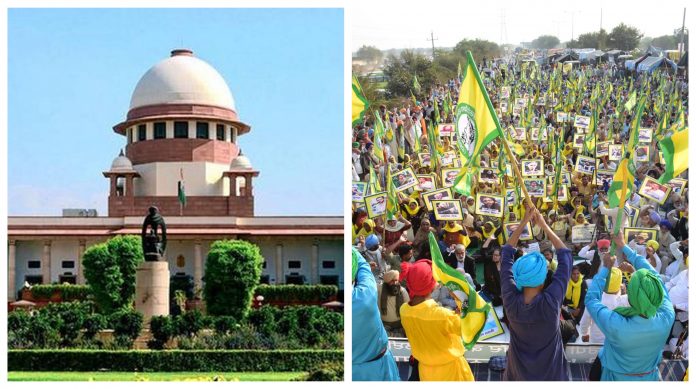Supreme Court on farmers protests