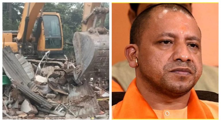 Illegal construction on land fraudulently owned by Kamla Nehru Trust in Raebareli demolished