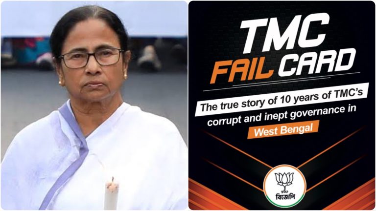 ‘TMC Fail Card’: A comprehensive report on TMC’s misgovernance in West Bengal during the last decade