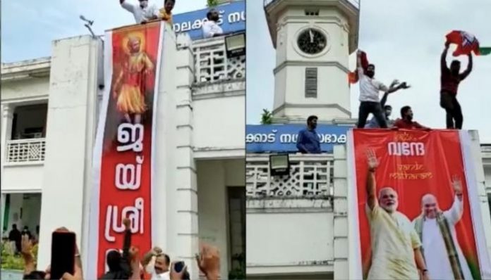 Kerala: FIR against BJP for 'Jai Shri Ram' banners, after party wins polls