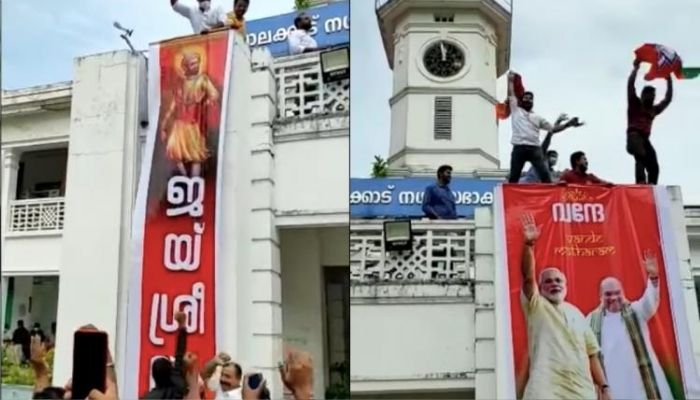 BJP workers booked for unfurling Chhatrapati Shivaji Maharaj and ‘Jai Shree Ram’ banner after Kerala polls: Here are details