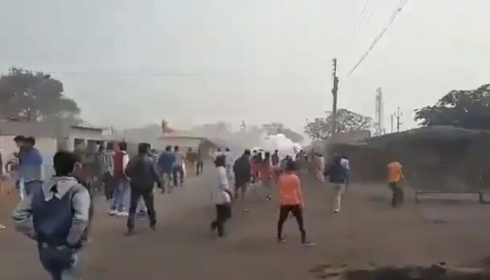 West Bengal: Several persons injured after bombs hurled at BJP rally in West Burdwan district, BJP blames TMC for the attack