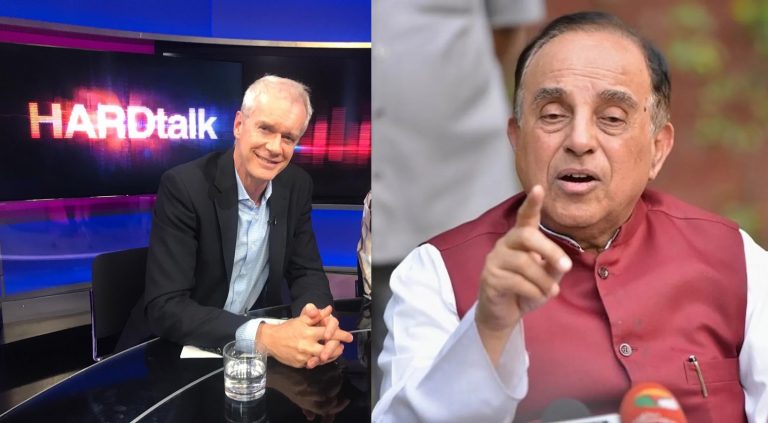 Subramanian Swamy likely to sue BBC journalist Stephen Sackur for accusing him of endorsing discrimination against Muslims