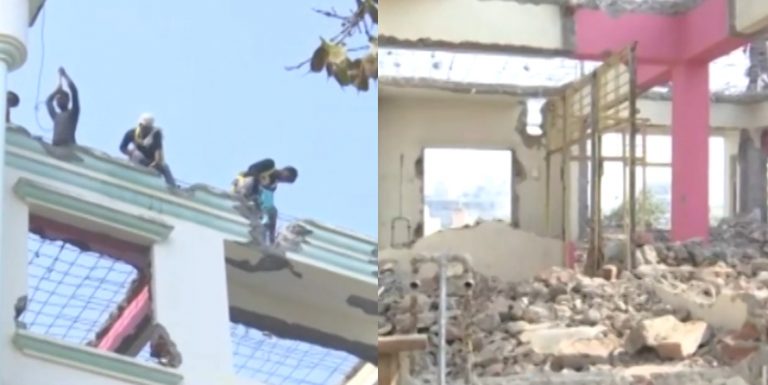 Yogi Adityanath effect: UP MLA Vijay Mishra gets his own illegally constructed shopping complex demolished