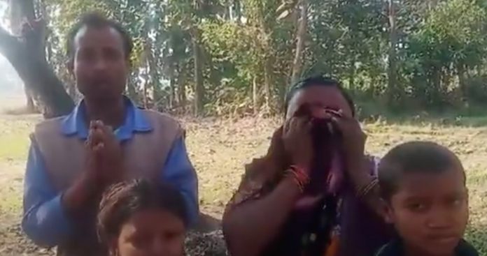 UP police assures protection to a Dalit woman after a video of her lamenting about her ordeal at the hands of Muslim encroachers went viral