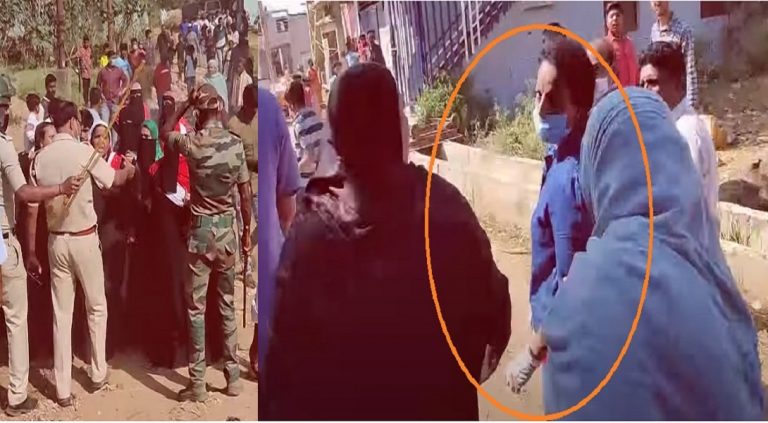 Karnataka: Journalist exposes illegal cow slaughterhouses in Hassan, Muslim mob, including several women, attack her