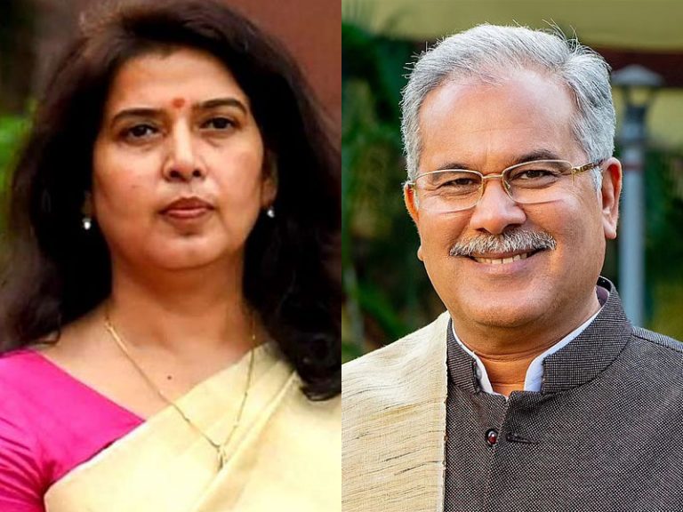 “Tatkaleen Mukhyamantri ke sath kamar matka rahe thi”: Chhattisgarh CM Bhupesh Baghel goes on a misogynist rant against BJP MP Saroj Pandey