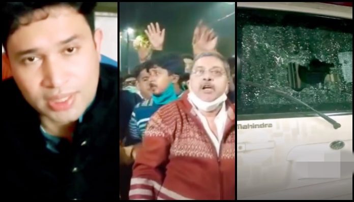 West Bengal BJP leader Kabir Bose's case vandalised, under house arrest as 100s of TMC leaders, led by Kalyan Banerjee, surround his house