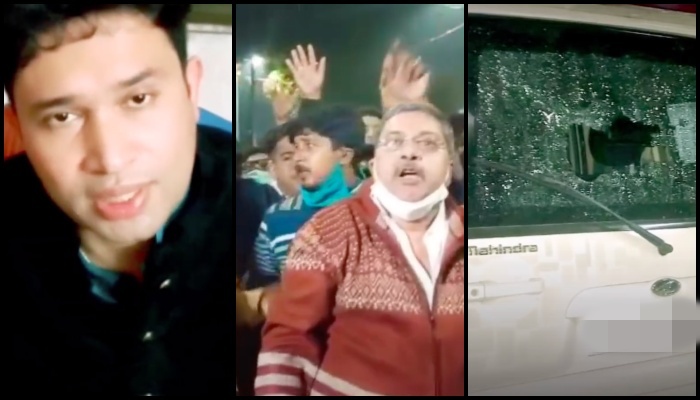 West Bengal BJP leader Kabir Bose’s car vandalised, under house arrest as 100s of TMC leaders, led by Kalyan Banerjee, surround his house
