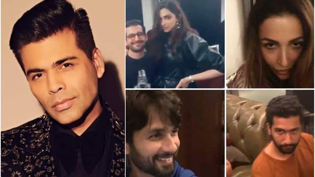 Karan Johar viral party video