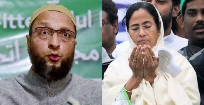 Owaisi fumes on Mamata's vote cutter comments, says she does not own Muslims