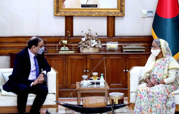 While meeting Pakistan's envoy, Bangladesh PM remembers the atrocities inflicted on their citizens during the 1971 liberation war