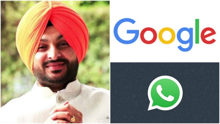 Congress MP Ravneet Singh Bittu claims Google and WhatsApp will buy wheat and hoard it to exploit farmers under new farm laws