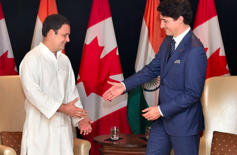 As ‘Canadian Pappu’ trends, here is a lowdown on how Rahul Gandhi time and again aped Justin Trudeau’s PR strategy