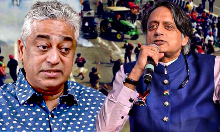 After UP and MP, Delhi Police files case against Shashi Tharoor, Rajdeep Sardesai for peddling fake news during Republic Day riots
