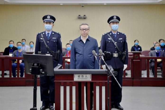 Lai Xiaomin sentenced to death