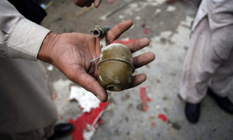 Pakistan: 2 children killed while playing with a hand grenade they found and brought home, 3 critical