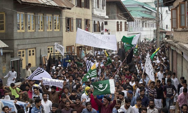 Massive protests erupt in Pakistan-occupied Kashmir against road construction by China to move troops