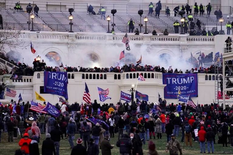 ‘Colonel Perez’ threatens ‘patriots’ will return to Washington DC carrying weapons, claims Trump told them to ‘fight like hell’