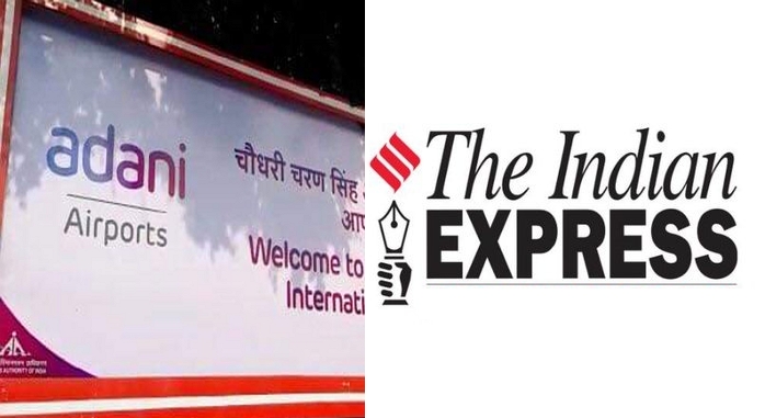 Indian Express spreads fake news claiming there were internal objections to Adani Group winning all 6 airports: Read the facts