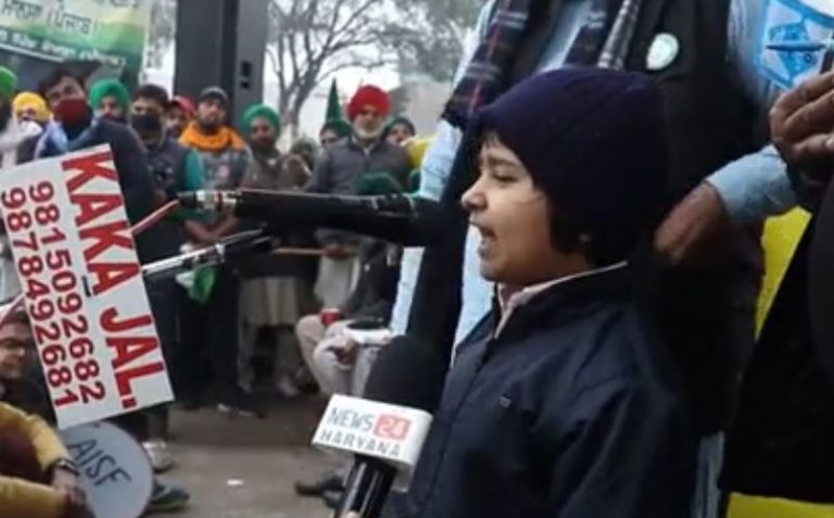 Innocence exploited? ‘Farmers’ and Congress use a child to peddle their propaganda yet again