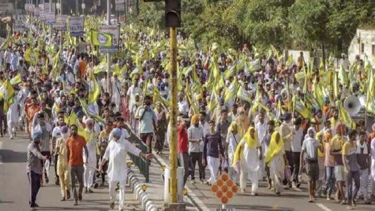 Another protest site springs up amidst the persisting stalemate between farmers and the central government over the Farm Bills
