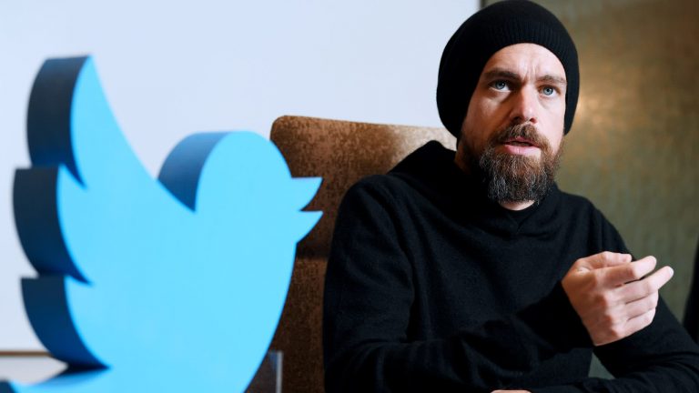 Twitter stock stumbles after banning Donald Trump as leaders around the world criticise the decision
