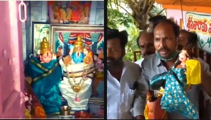 Andhra Pradesh: Another temple attacked, Goddess Sita idol found broken in Vijayawada