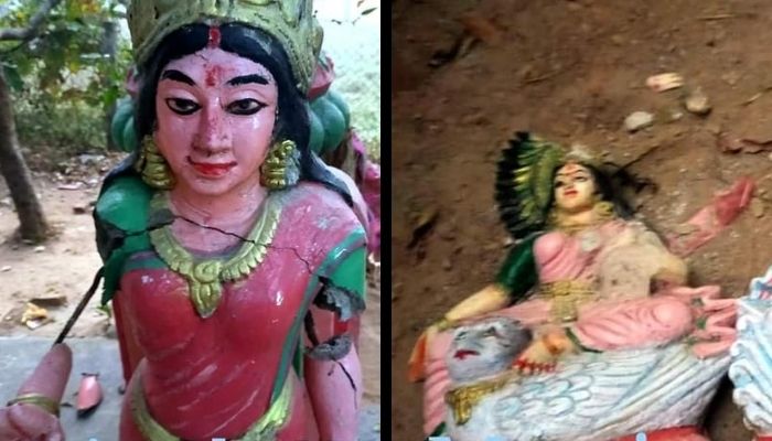 Odisha: Another temple vandalised, idols broken, ornaments stolen