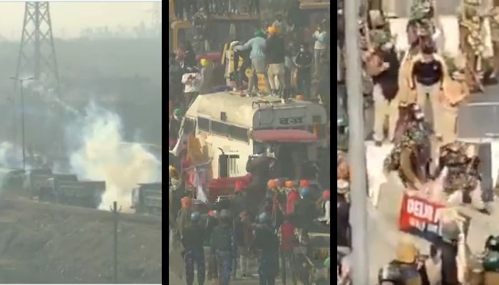 ‘Farmer’ tractor rally: Watch how mobs wielded swords, attacked buses and indulged in rampant violence in Delhi