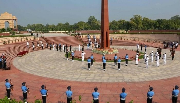 Soldiers martyred in Galwan Valley get their names engraved at National War Memorial