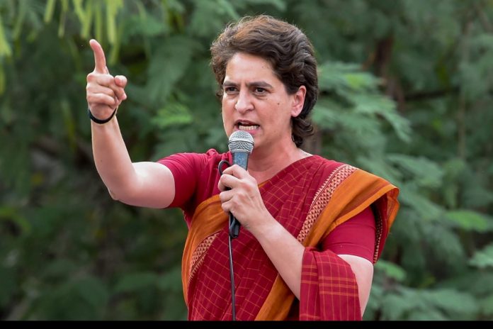 Priyanka Gandhi shares fake news