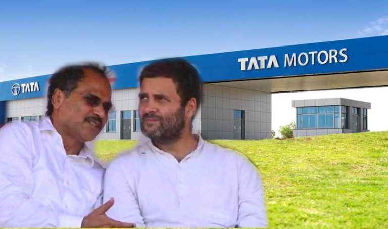 Three years after Rahul Gandhi said Tata Motors Sanand plant turned into ash, Congress leader AR Chowdhury calls it “a model for development”