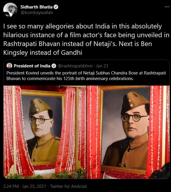Netaji Prosenjit Chatterjee