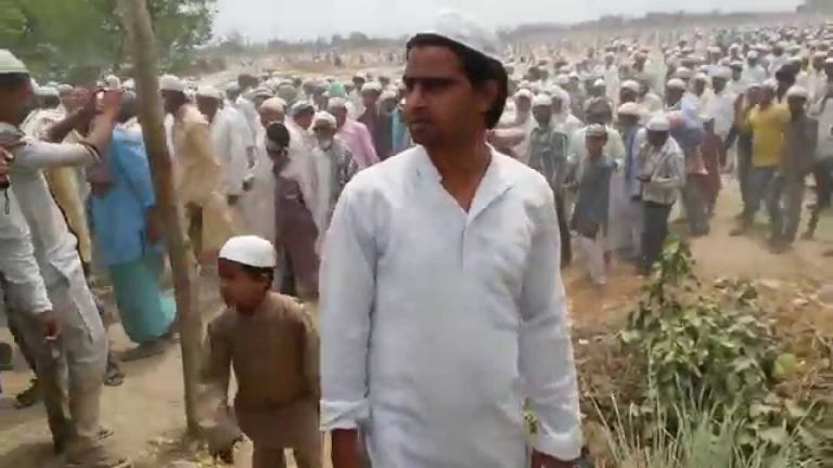 Uttar Pradesh: Communal tension in Barabanki village after land near temple claimed to be part of kabristan