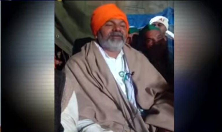 ‘Bring Lathis, flags to save your land,’ video of ‘Farmer’ leader Rakesh Tikait asking his supporters to be armed goes viral