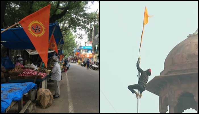 Hindus must ask now if their religious flag atop Lal Quila would be an acceptable sight