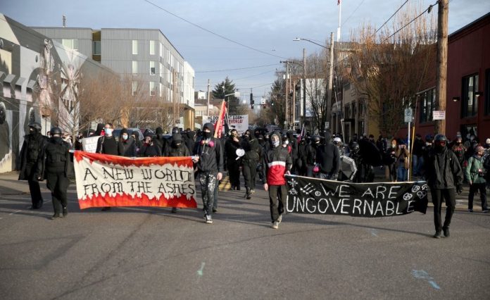 Antifa continues its rampage in Oregon