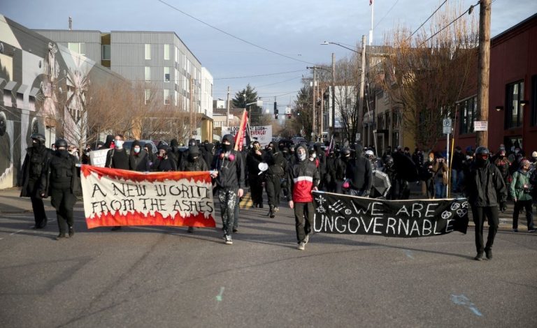 ‘F**k Biden’: Twitter suspends prominent Antifa accounts after left-wing mobs continue their rampage following Biden’s inauguration
