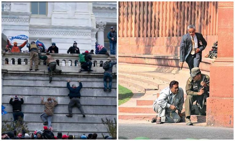 Why attack on Indian Parliament is ‘just a great day’ but US Capitol Hill storming is shocking for Indian ‘liberals’