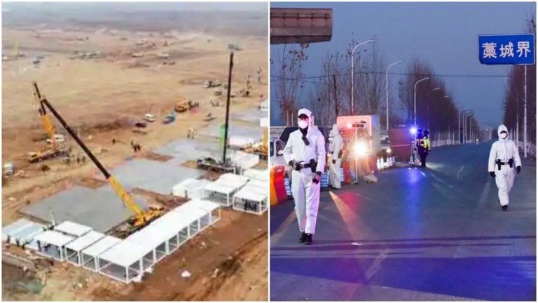 Fresh wave of coronavirus cases reported in Hebei province, massive quarantine centres being built by Chinese govt