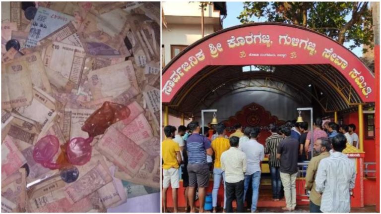 ‘Traitorous angels became fake gods, corrupting humans through idols,’ miscreants drop condoms, posters with Christian message in temple hundi